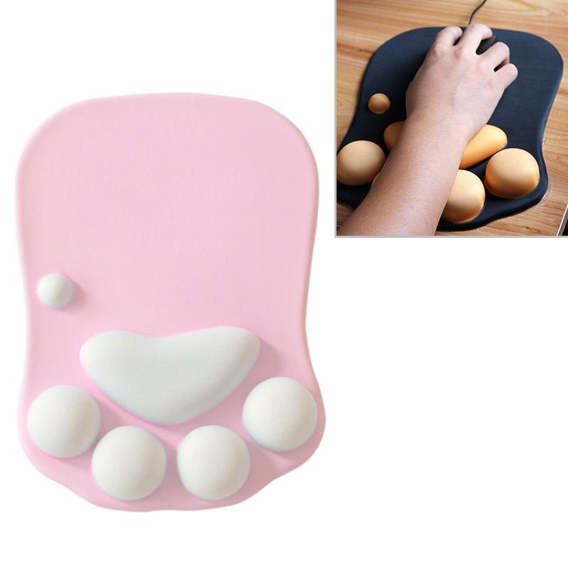 Soft Non Slip Cat Claw Mouse Pad - Green