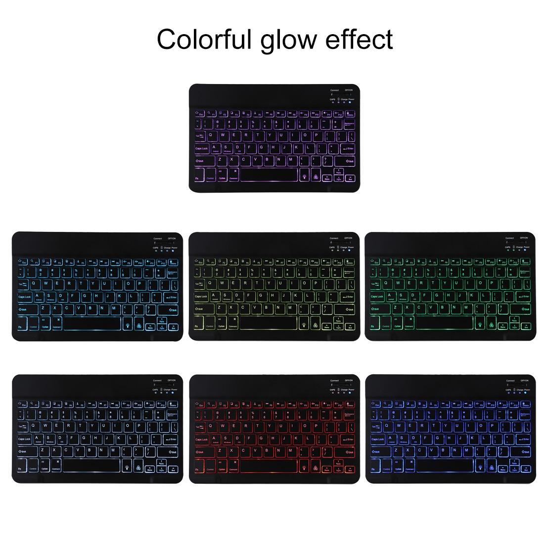 Bluetooth Tablet Case For Ipad Pro 11 With Detachable Microfiber Leather Backlight Pen Slot & Holder - Green