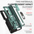 For Samsung Galaxy Z Fold4 5G Secure Sliding Case - Silver