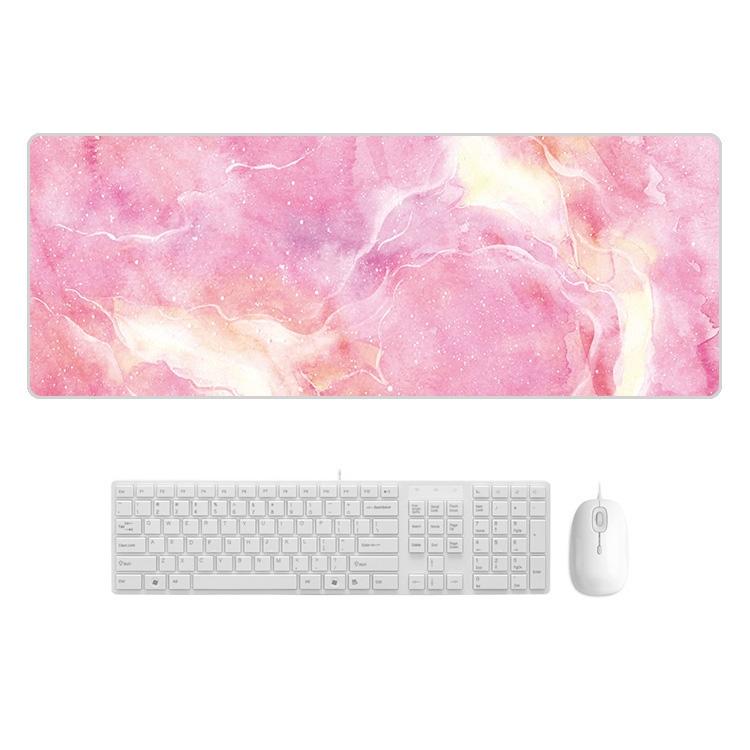 Marble Rubber Mouse Pad Durable &amp; Stylish - Fresh Girl Heart Marble