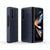 For Samsung Galaxy Z Fold4 5G Foldable Shockproof Phone Case with Magic Shield - Slim Design - Dark Blue