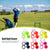 2-pack Golf Silicone Double-ball Protection Sleeves - Green
