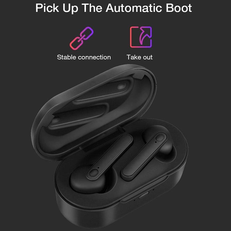Waterproof Bluetooth Earphones with Magnetic Charging Box - 5.0 - Green
