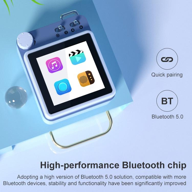 8Gb Bluetooth Mp3 Music Video Player - Green