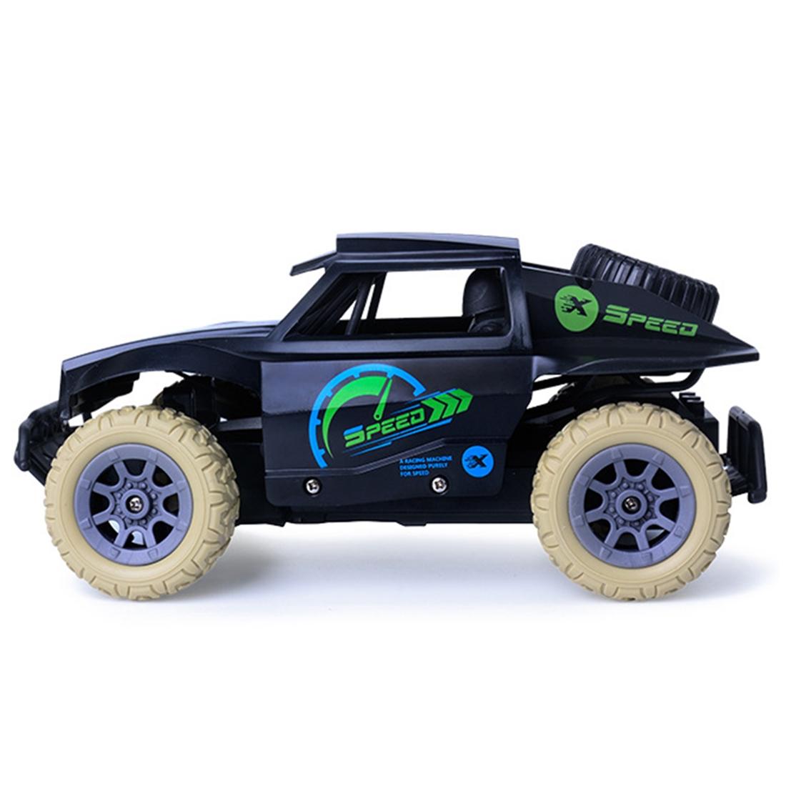 High Speed Off-road Drifting Toy Truck with 27mhz Remote Control for Kids - Green