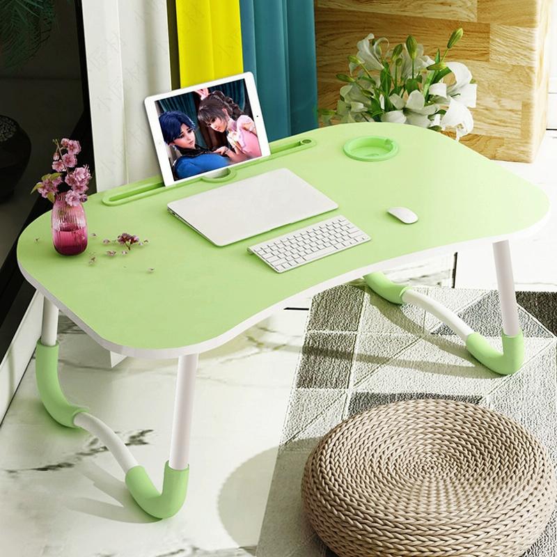 Portable Laptop Desk Stand - Foldable &amp; Non-slip - Green