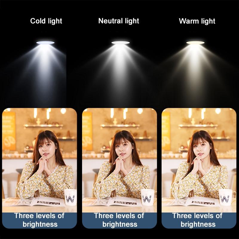 Bluetooth Remote Selfie Stick with Dual Fill Light and Tripod - Green