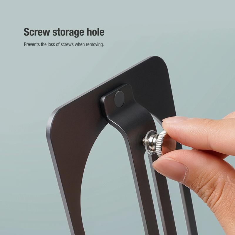 15W Foldable Wireless Charger & Phone Holder - Dark Gray