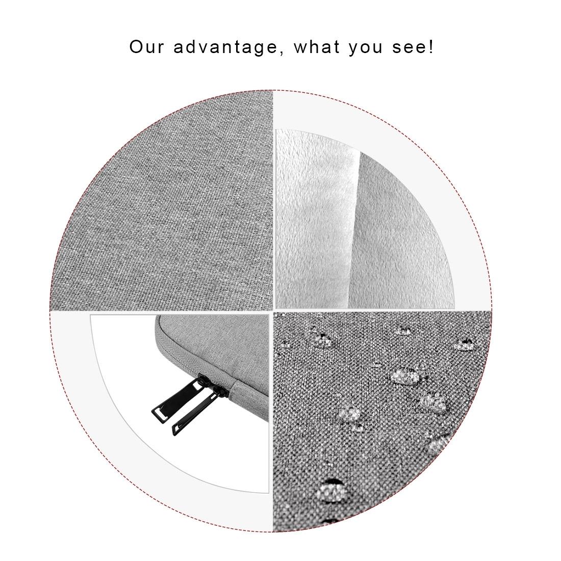 Universal Oxford Cloth Laptop Tablet Bag - 14-15.4 Inch - Business Inner Package - Dark Gray