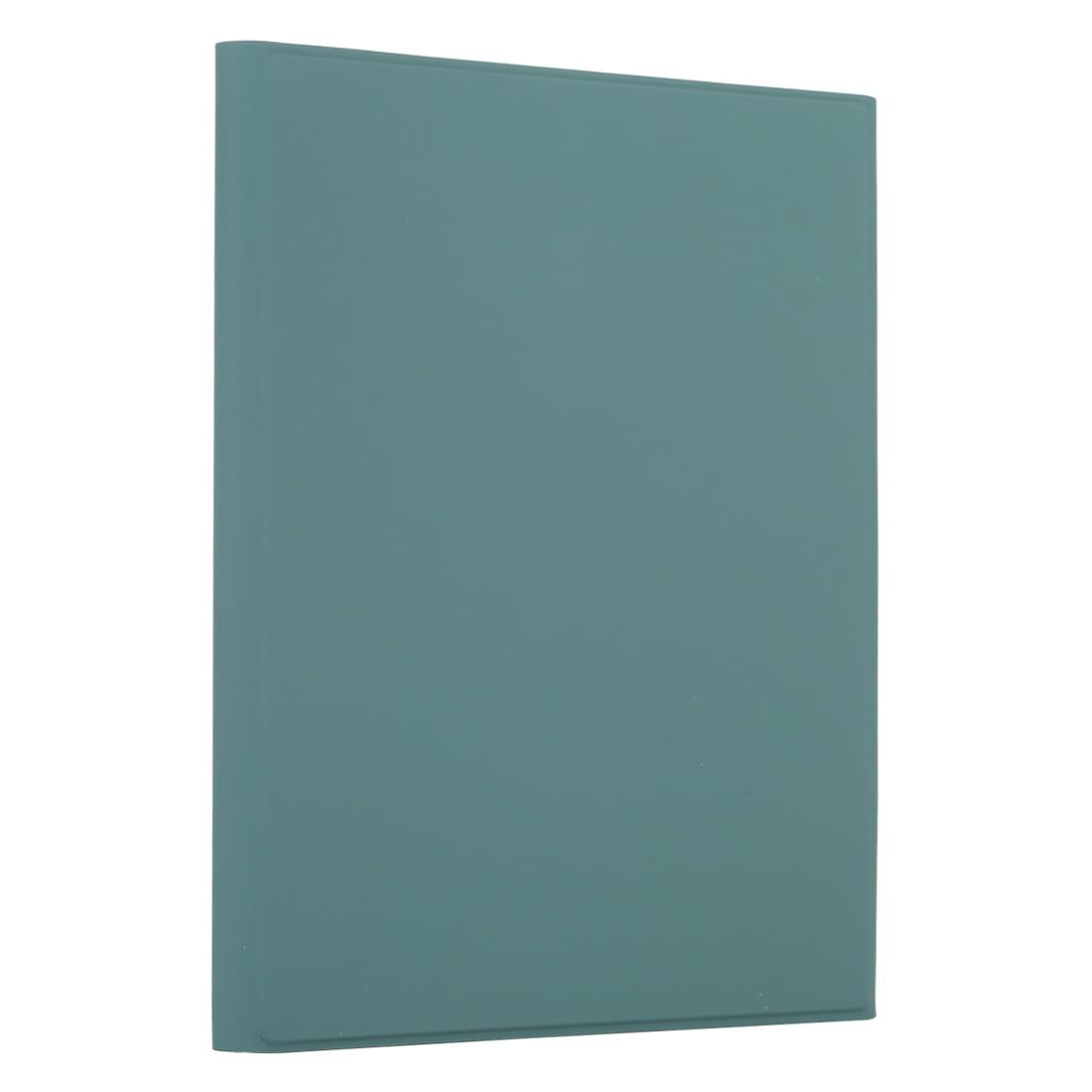 Bluetooth Keyboard & Tablet Case For Ipad 10.2 / Ipad Air 2019 - Detachable Touch Pad Pen Slot Holder - Microfiber Leather - Dark Green