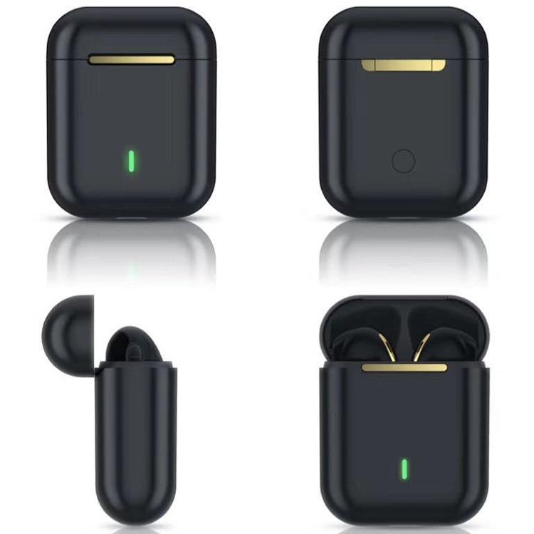 Wireless t & g J18 Bluetooth Earphones with Charging Box - Rose Gold