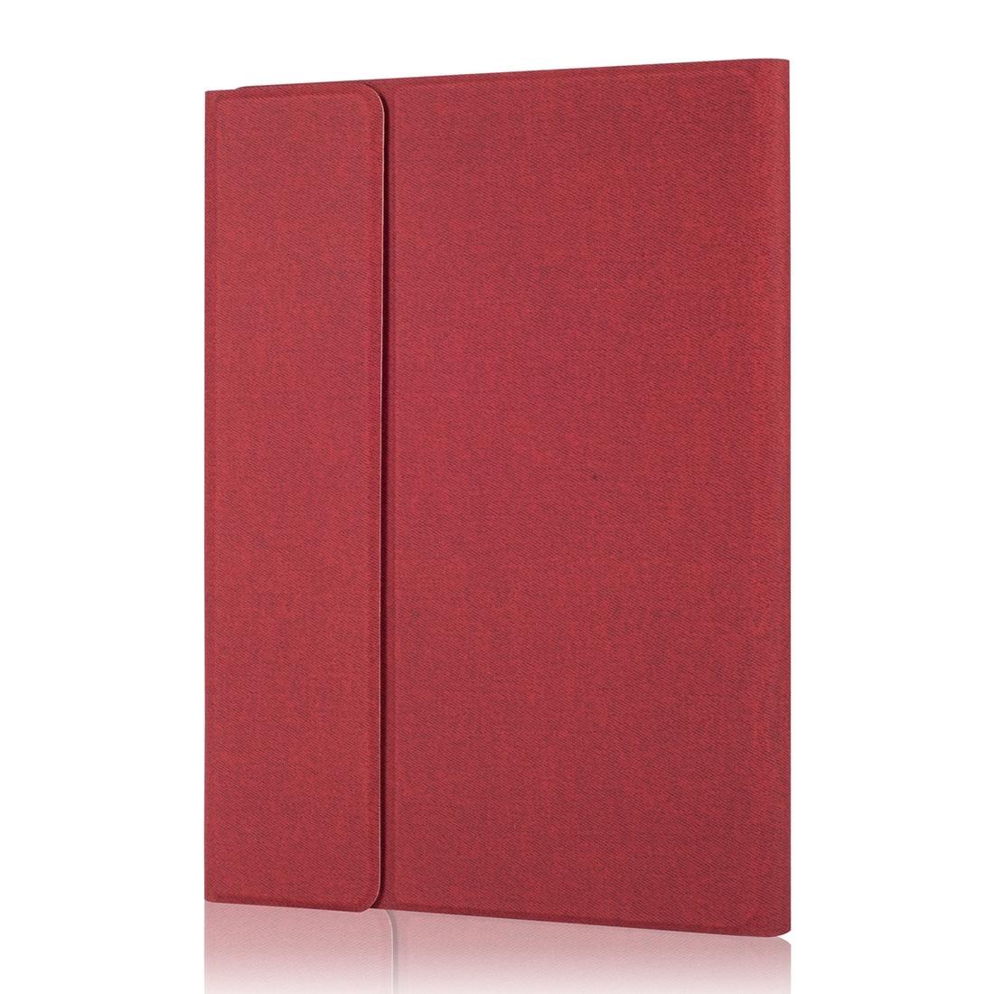 9.7 Ipad Keyboard Case With Touchpad Pen Slot & Bracket - Magnetic Detachable - Rose Gold