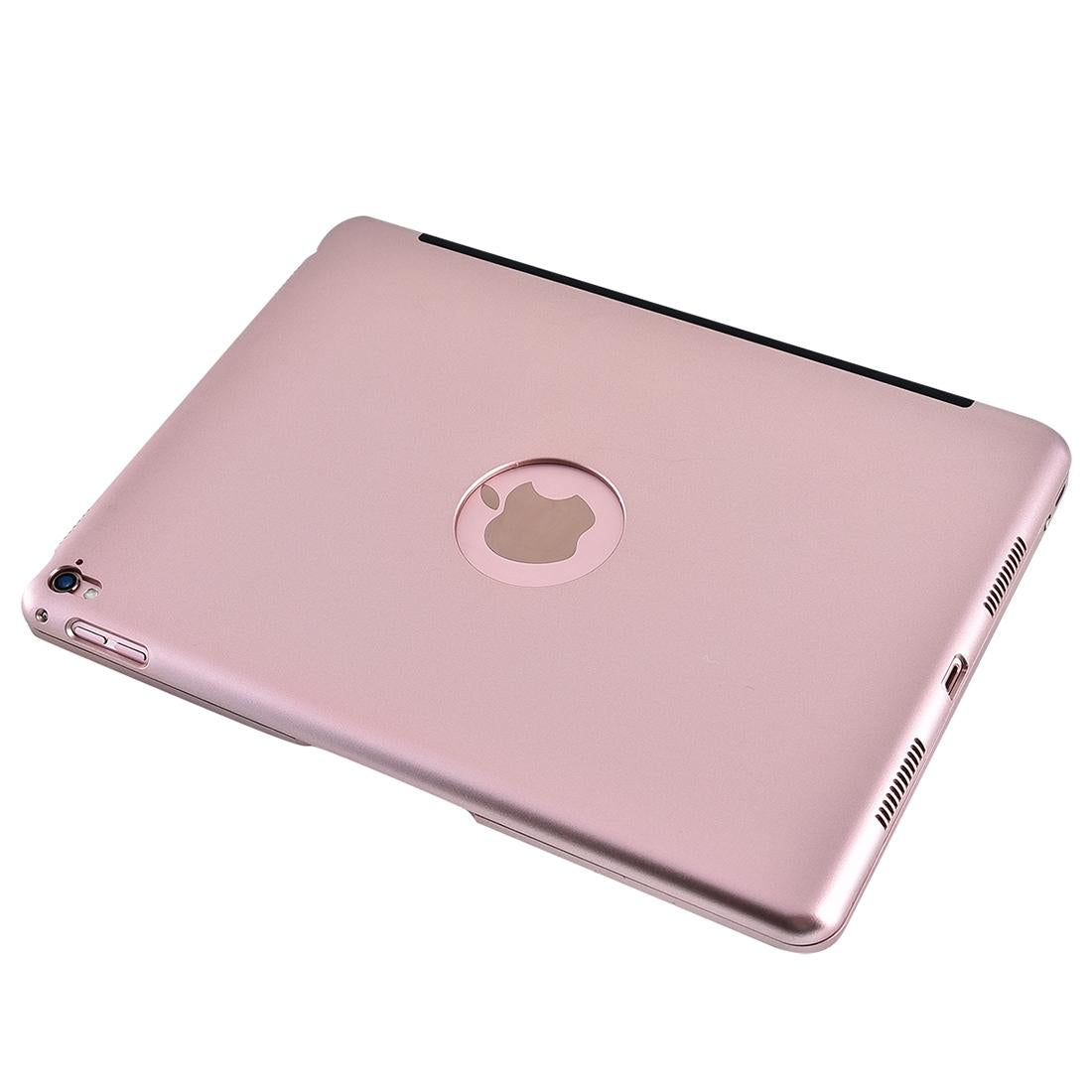 Horizontal Flip Tablet Case With Bluetooth Keyboard For Ipad Pro 9.7 / Ipad Air 2 - Rose Gold