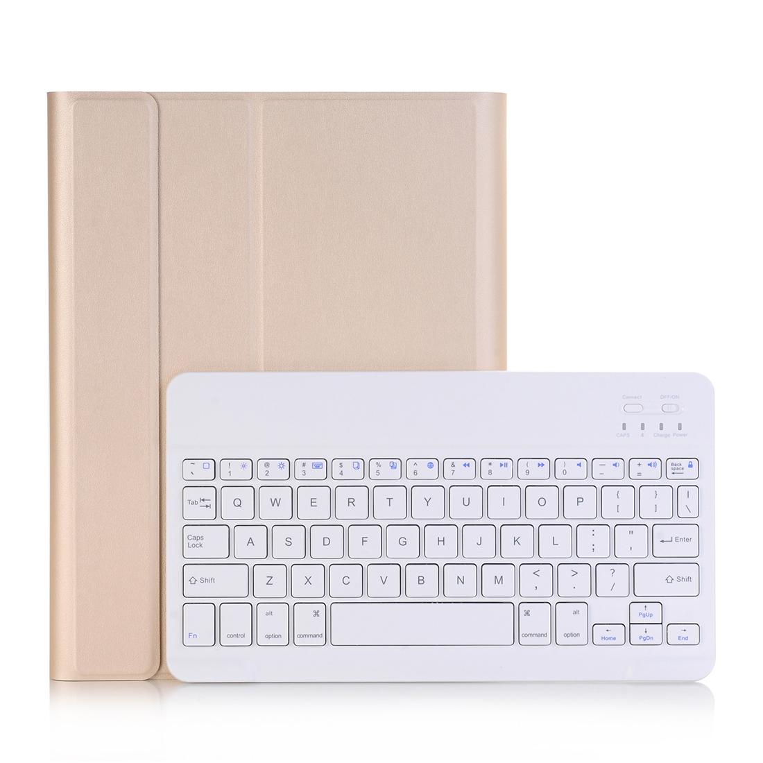 Universal Ultra-Thin Tablet Case With Bluetooth Keyboard For Ipad 4 / 3 / 2 - Horizontal Flip - Rose Gold
