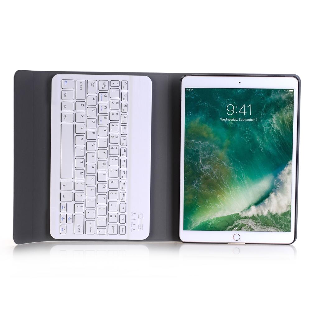 10.2 Ipad Bluetooth Keyboard Case With Stand - Ultra-Thin & Detachable - Rose Gold