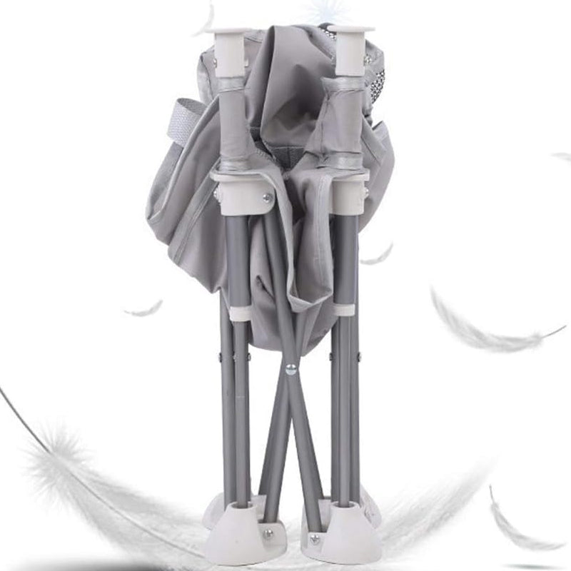 Vibe Geeks Foldable Camping and Dining Chair Outdoor Booster Seat for Toddlers - Green