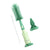 Vibe Geeks 3 in 1 Silicone Bottle and Teat Cleaning Brush - Red