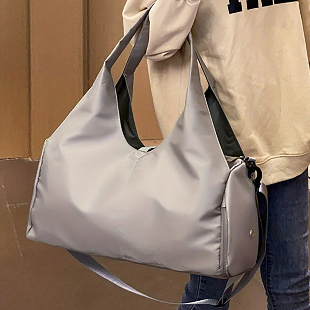 Vibe Geeks Large Capacity Dry and Wet Separation Wear-resistant Sports Fitness Storage Bag - Blue