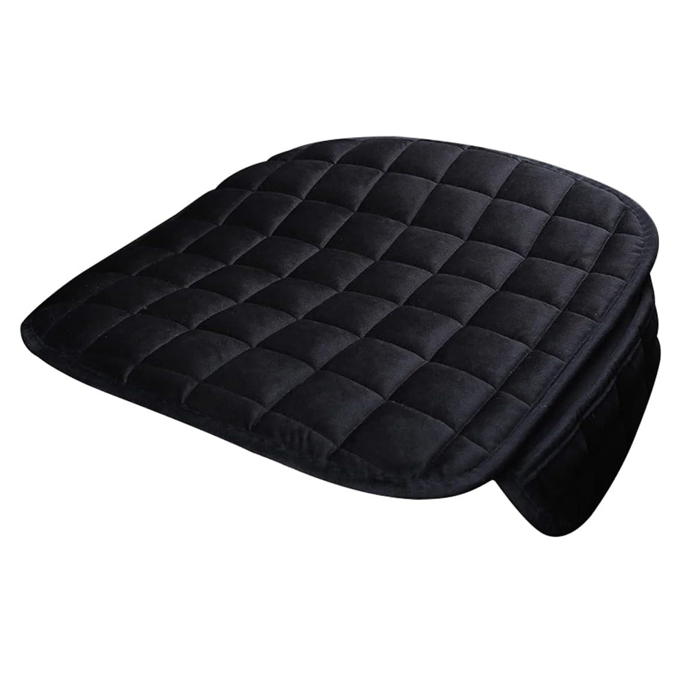 Vibe Geeks Auto Front Seat Winter-proof Cover for Comfort and Protection - Coffee