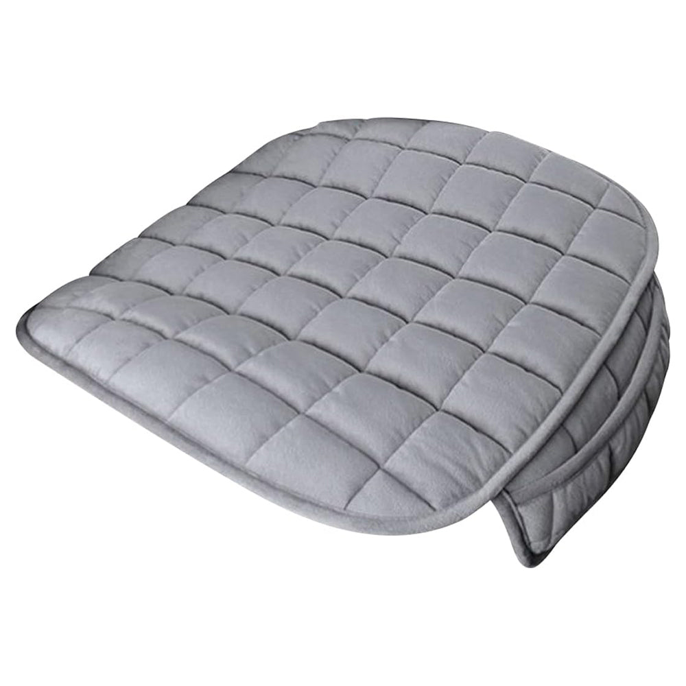 Vibe Geeks Auto Front Seat Winter-proof Cover for Comfort and Protection - Coffee