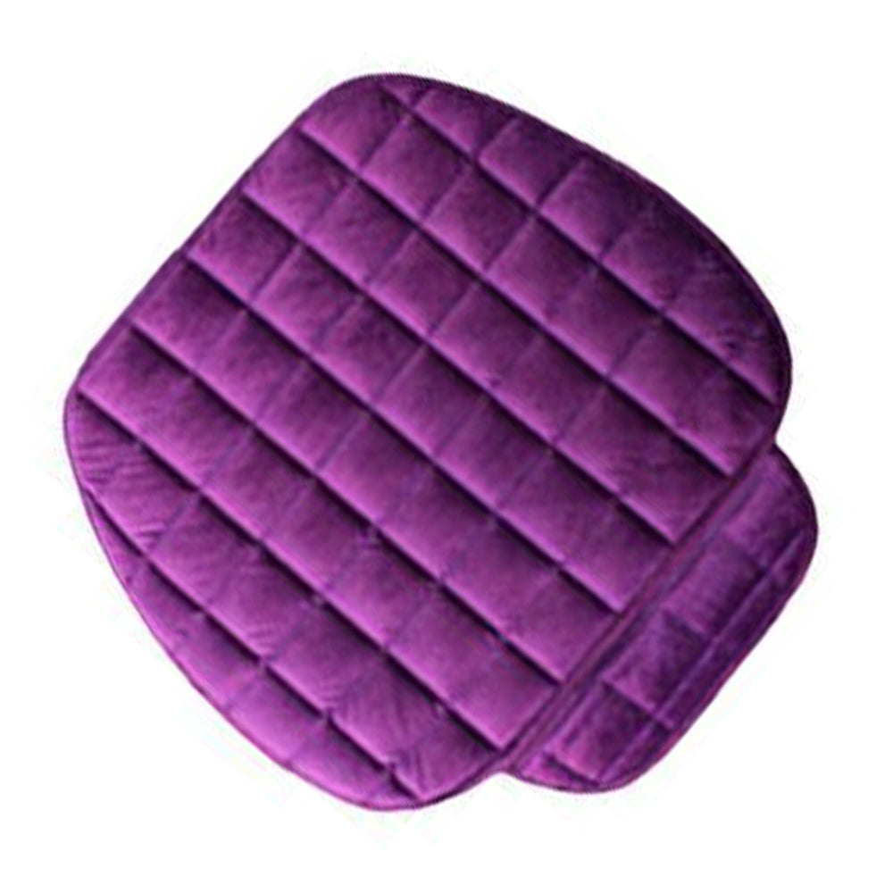 Vibe Geeks Auto Front Seat Winter-proof Cover for Comfort and Protection - Coffee