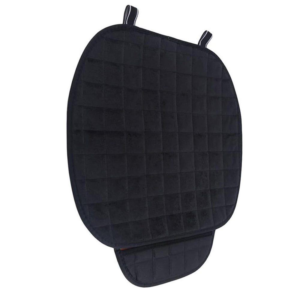 Vibe Geeks Auto Front Seat Winter-proof Cover for Comfort and Protection - Coffee