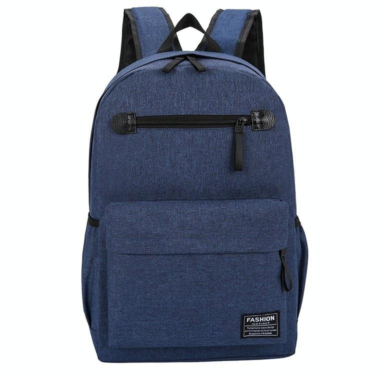 Outdoor Travel Usb Backpack - Compact & Durable - Grey