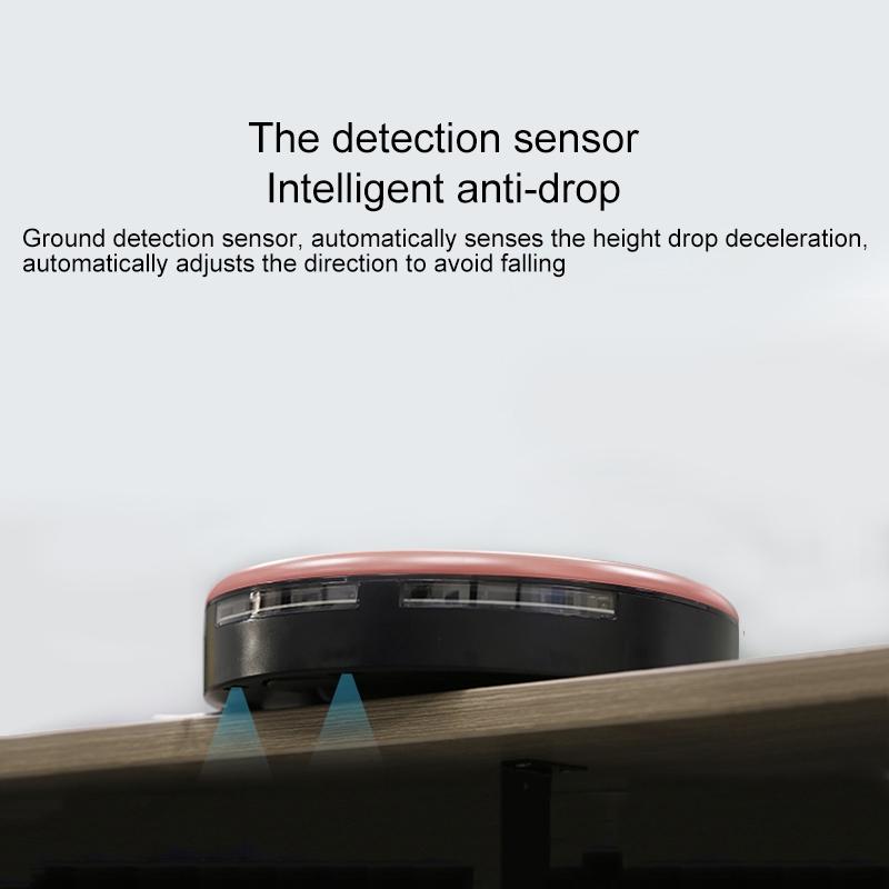 Smart Household Sweeping Robot - Efficient Cleaning - Grey