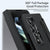 For Samsung Galaxy z Fold4 5G Full Coverage Phone Case with Hinge - Integrated Design - Gold + Gold