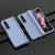 For Samsung Galaxy Z Fold4 5G Foldable Skin Feel Case - Dark Blue