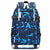 Student Thermal Backpack - Lightweight & Durable - Triangle Yellow