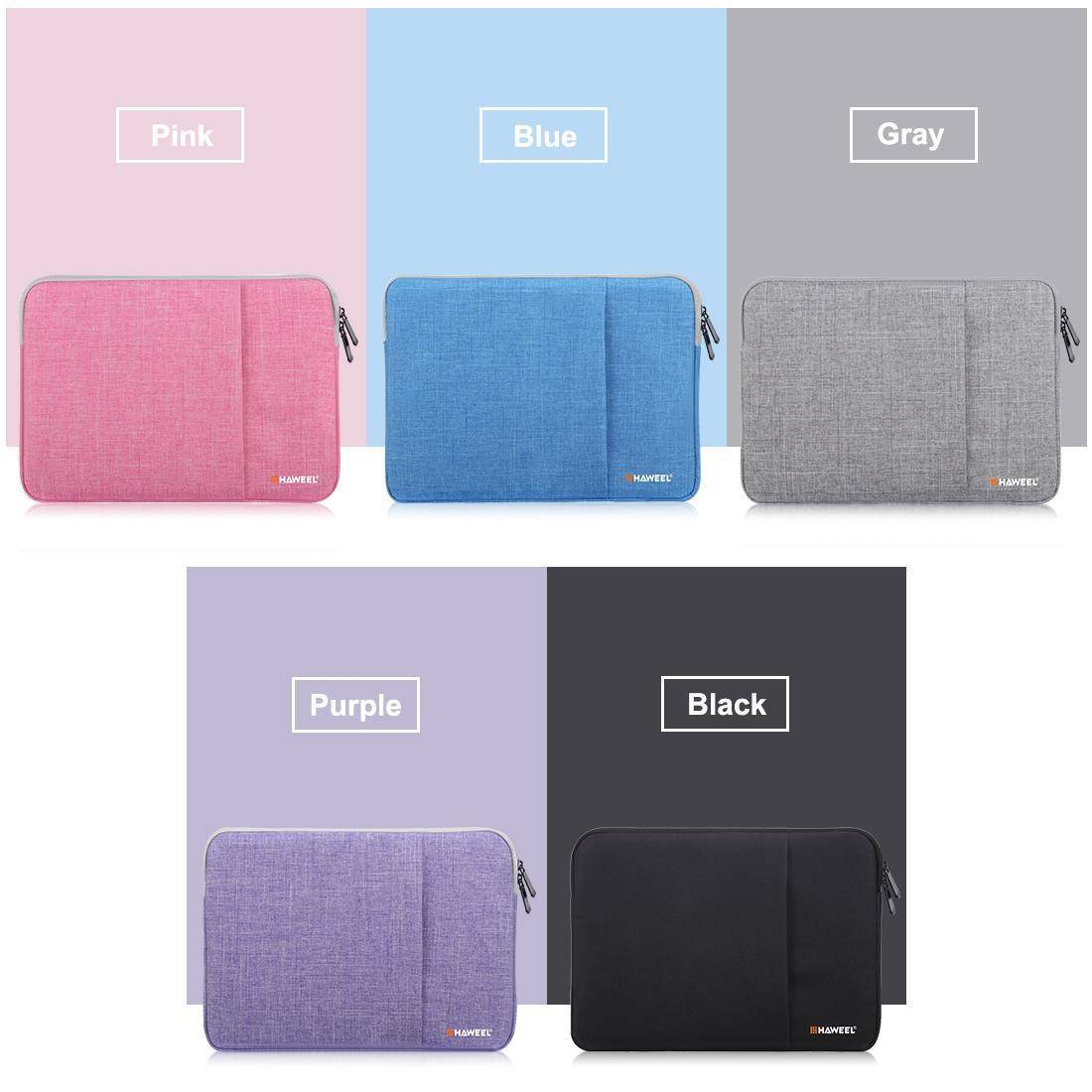 Zipper Sleeve Briefcase for Macbook Samsung Sony Dell Alienware Chuwi Asus Hp Laptops and Tablets - Grey