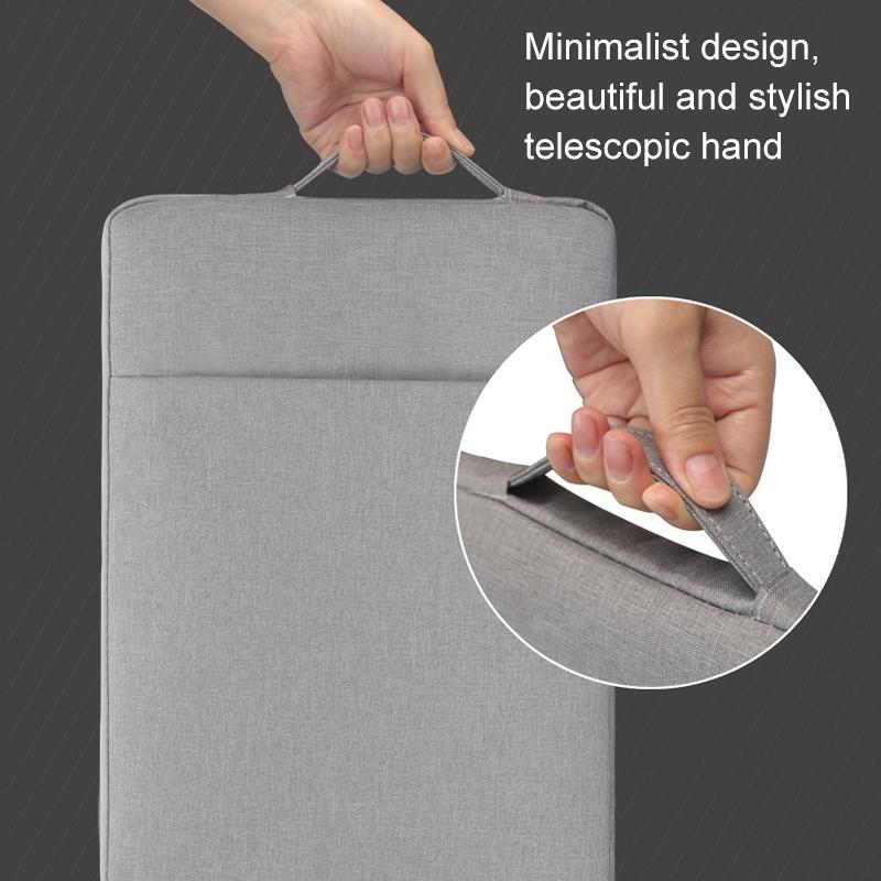 Denim Business Laptop Liner Bag for Tablets - Grey