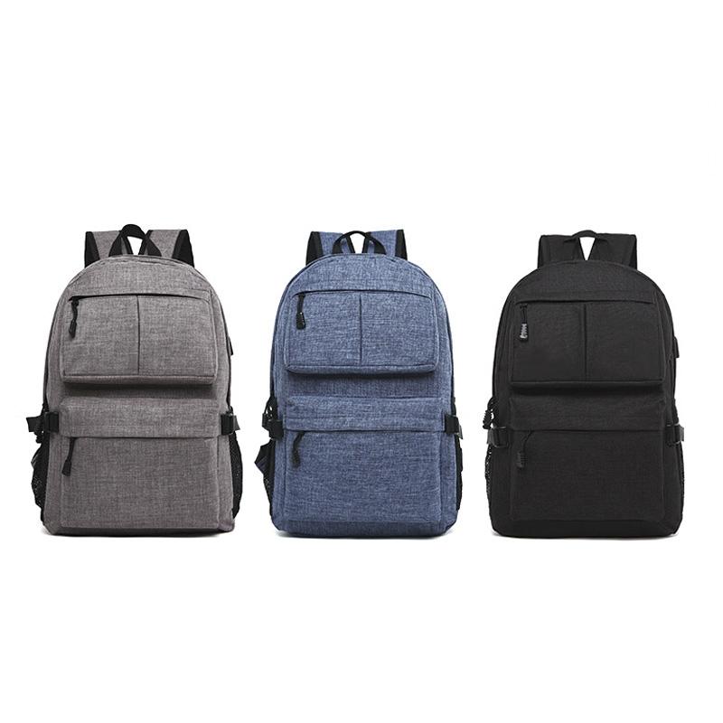 Multi-function Laptop Backpack with Usb Port - Fits 15.6 Macbook Samsung Sony Dell Alienware Chuwi Asus Hp - 46x32x12cm - Grey