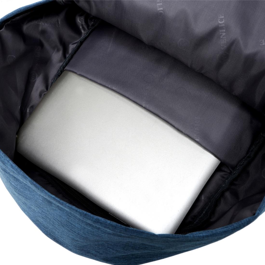 Versatile Outdoor Backpack For Notebooks And Tablets - Breathable And Casual - Grey