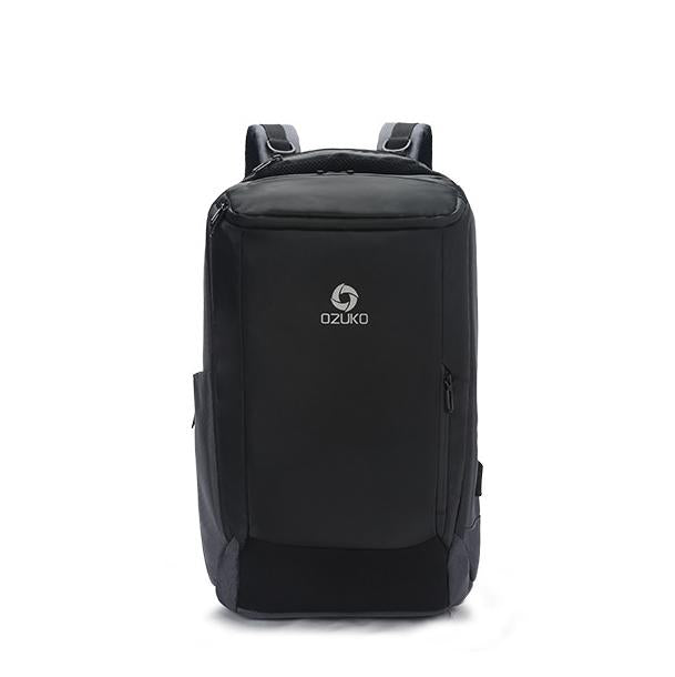 Small Waterproof Usb Outdoor Shoulder Backpack - Grey