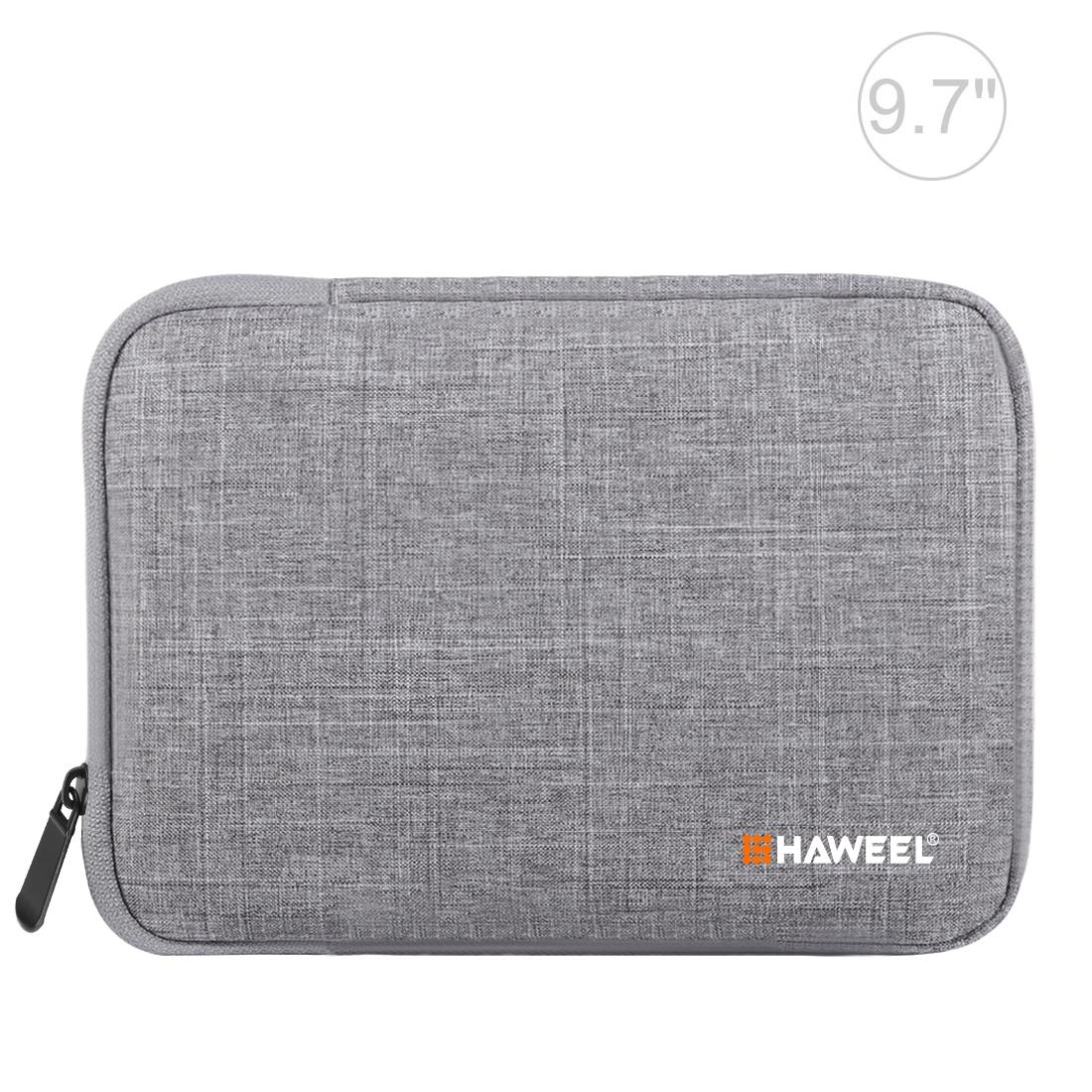 Zipper Sleeve Briefcase for Ipad Pro 9.7 and Other Tablets - Grey