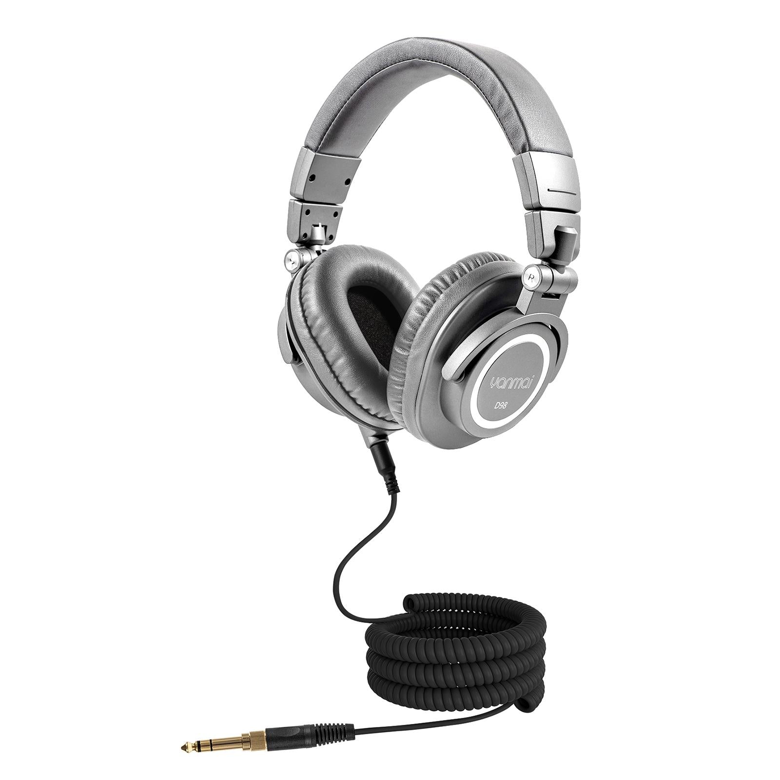 Professional Recording Headphones Yanmai D98 - Silver Grey