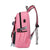 Anti-theft Usb Backpack for Sports and Leisure - Purple