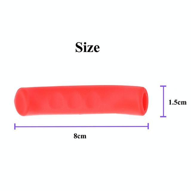 Non-slip Silicone Handbrake Covers for Xiaomi Mijia M365 Electric Scooter 2 Pcs - Pink