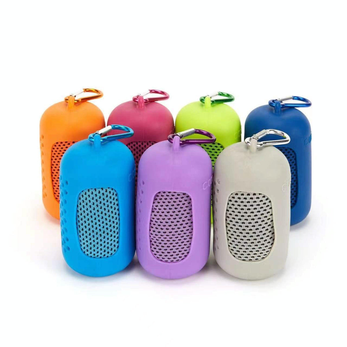 Chill Towel For Summer Workouts - Cylindrical Royal Blue