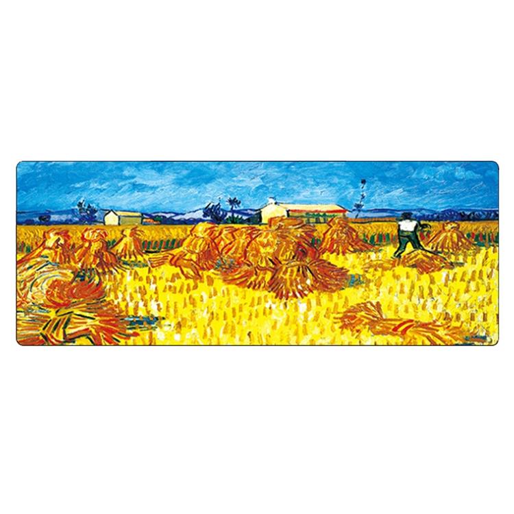 Large Desk Mouse Pad For Oil Painting - Starry Night