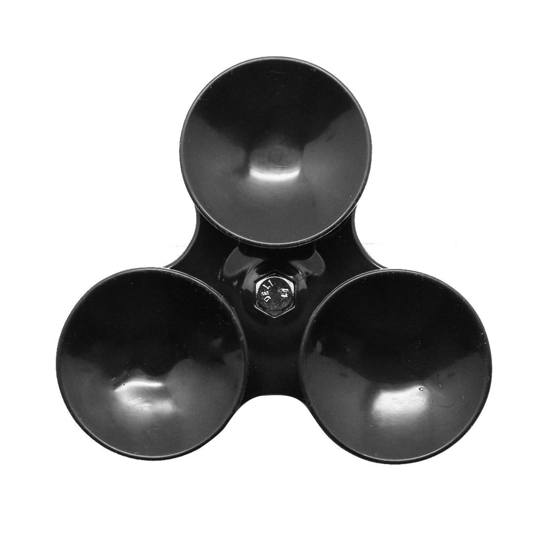 Universal Suction Cup Mount for Action Cameras with Tripod and Handle - Gold