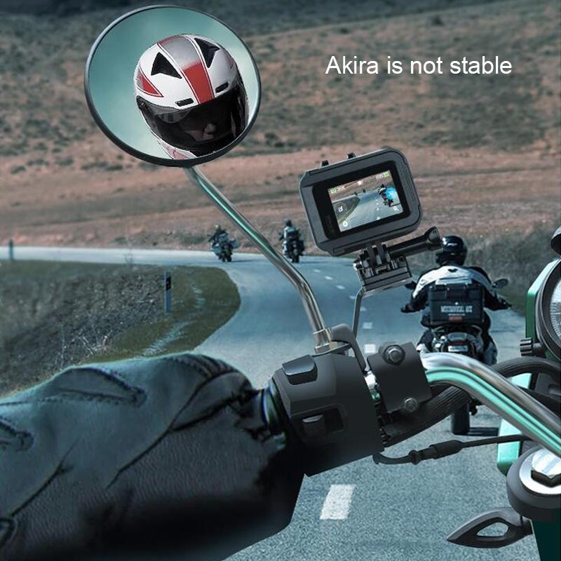 Universal Motorcycle Phone Bracket for Action Cameras - Gold