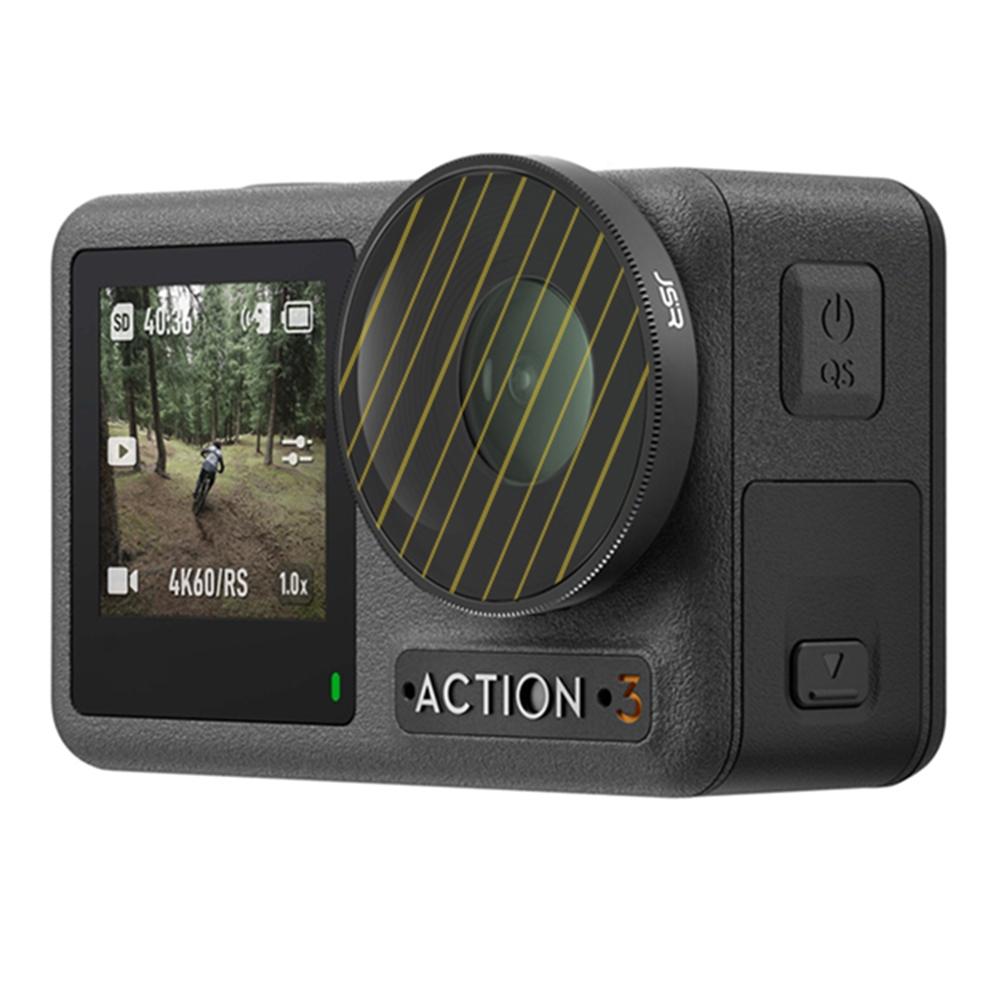 Enhanced Streak Drawing Lens Filter for Dji Action 3 - Gold