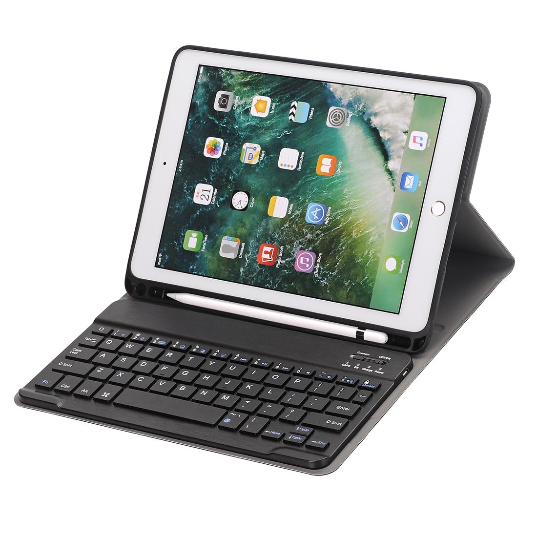Ultra-Thin Detachable Bluetooth Keyboard Tablet Case For Ipad 10.2 2019 With Stand & Pen Slot - Gold