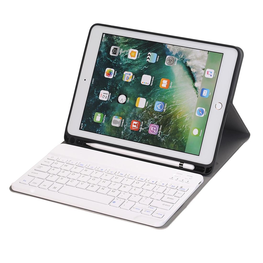 Ultra-Thin Detachable Bluetooth Keyboard Tablet Case For Ipad 10.2 2019 With Stand & Pen Slot - Gold