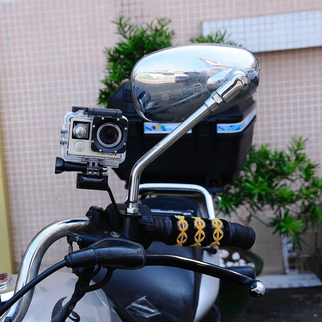 Universal Motorcycle Mount for Action Cameras - Gold