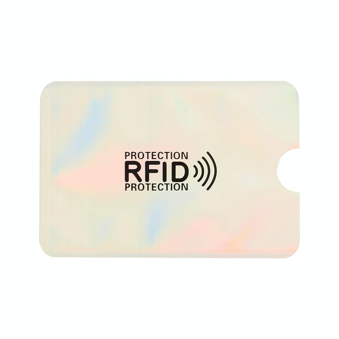 100-pack Aluminum Foil Rfid Blocking Credit Card Case - Gold