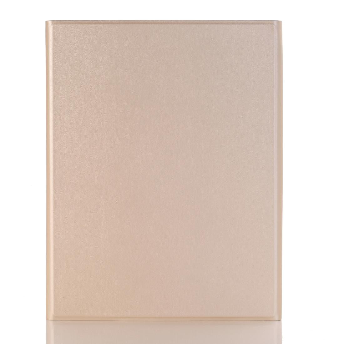 Ultra-Thin Bluetooth Keyboard Leather Case For Ipad Air / Pro 10.5 With Pen Slot & Holder - Gold